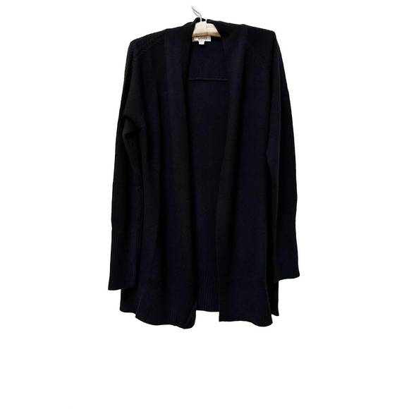 NEW KINROSS women's rib detail cardigan in black - Picture 1 of 1